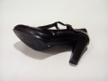 Adam's Shoes Σχ. 537-6507-26 "Μπαρέτα" Μαύρο Ματ/Λουστρίνι